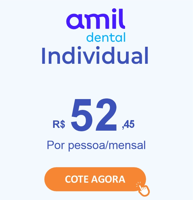 preço amil dental 205 individual