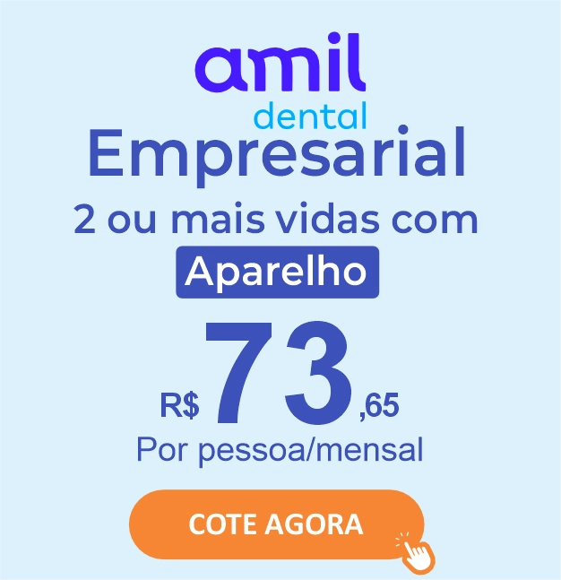 preço amil dental aparelho empresarial