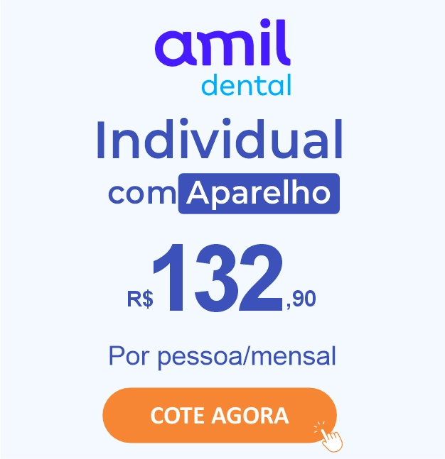 preço amil dental aparelho individual