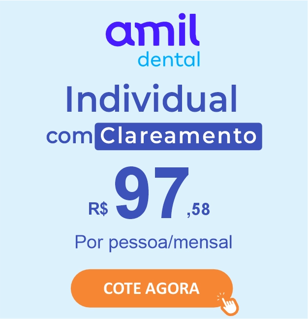 preço amil dental clareamento individual